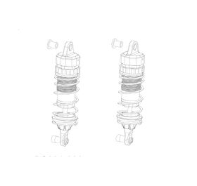 Oilfilled shock absorber
