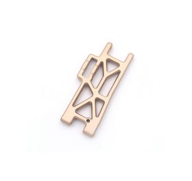 Suspension arm metal front